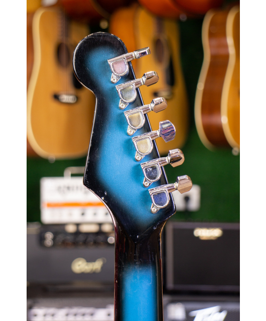 Электрогитара Fernandes The Function SSH-40 Blue Burst, Япония, 1989 г. купить с доставкой по России -  