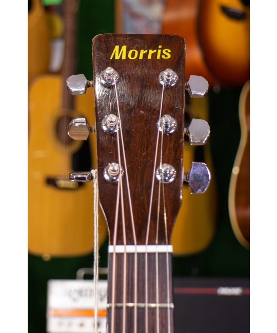 Акустическая гитара Morris MD-502TS Tobacco Sunburst, Корея, 1990'е гг. купить с доставкой по России -  