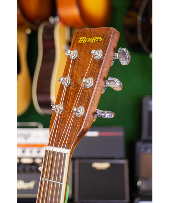 Акустическая гитара Morris MF-251N Natural, Корея, 1990'е гг. купить с доставкой по России -  