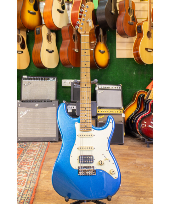Электрогитара JET JS-400 LPB Lake Placid Blue, Китай, Новая купить с доставкой по России -  
