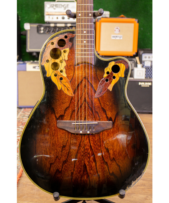 Электроакустическая гитара A.Ram ACS-150C-G Brown Sunburst, Корея, 1990'е гг. купить с доставкой по России -  