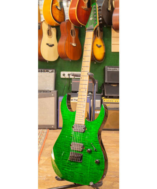 Электрогитара Spira S-450 TGR Trans Green, Китай, Новая купить с доставкой по России -  