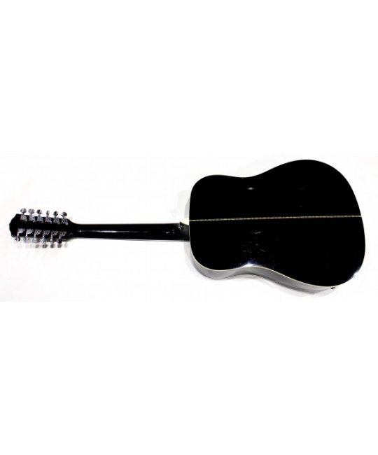 Электроакустическая гитара 12-струнная FENDER DG-16E-12 BK KOREA купить с доставкой по России -  