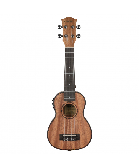 Укулеле сопрано со звукоснимателем Cascha HH-2026E Mahogany Series купить с доставкой по России -  