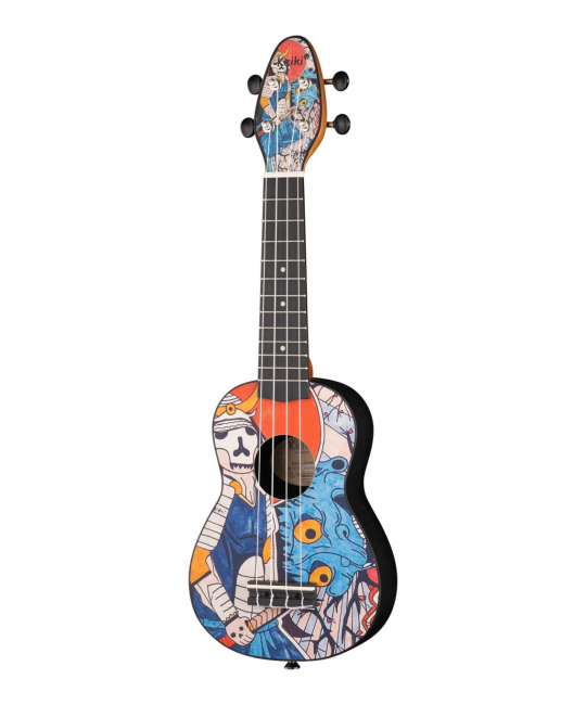 Укулеле сопрано, с чехлом и тюнером, Ortega K2-SR Keiki Designer Series  купить с доставкой по России -  