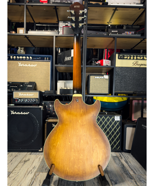 Электрогитара Ibanez Artcore AM73D, Antique Tobacco Burst Flat, Китай, 2008г. купить с доставкой по России -  